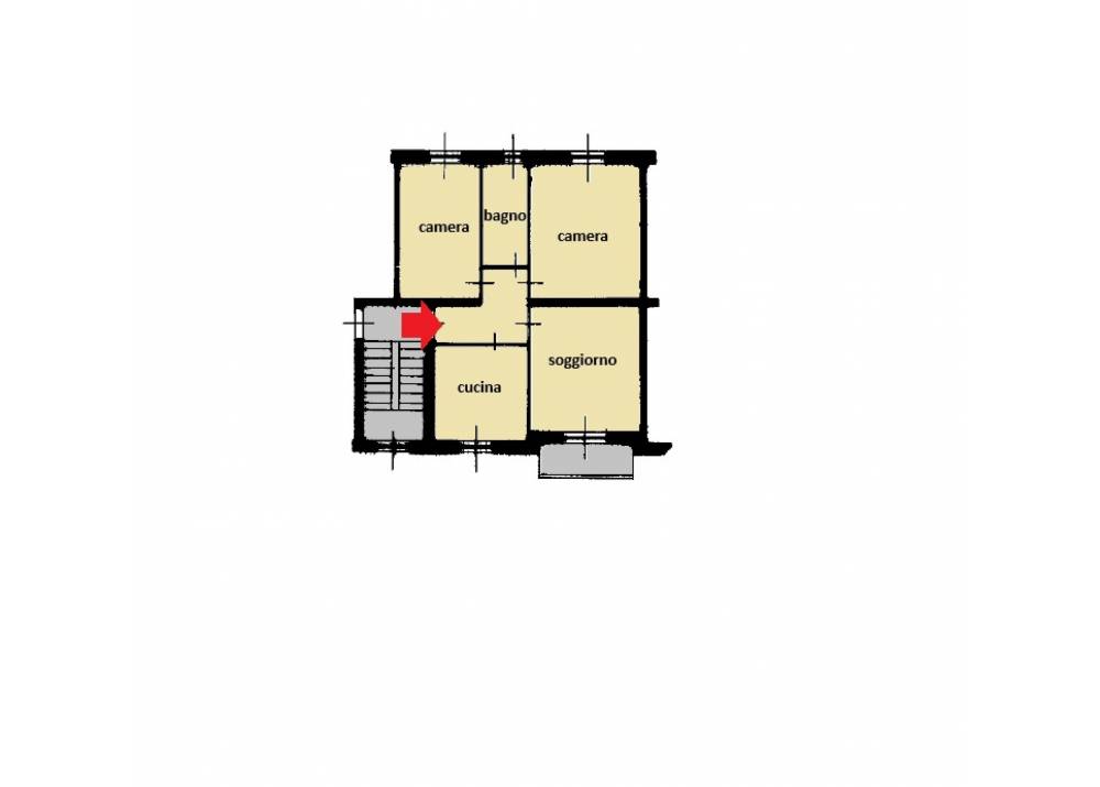 Vendita Appartamento a Parma trilocale San Leonardo di 89 mq